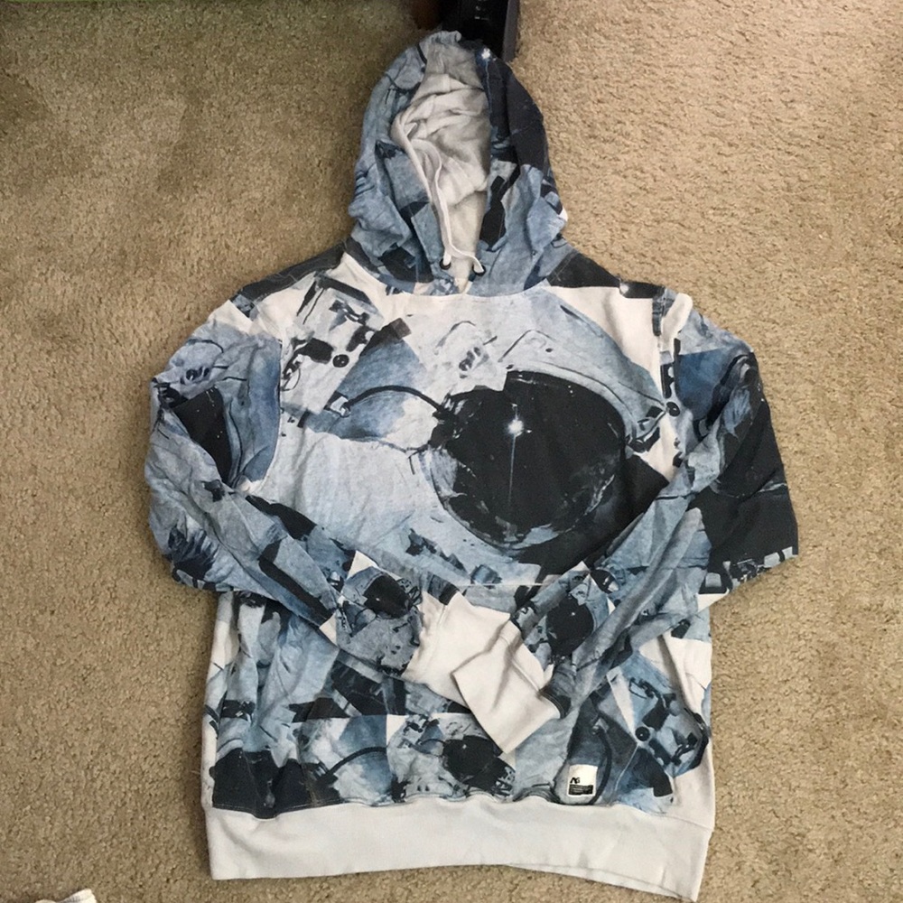 Analog Space Hoodie Sz M